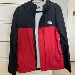 North Face rain jacket